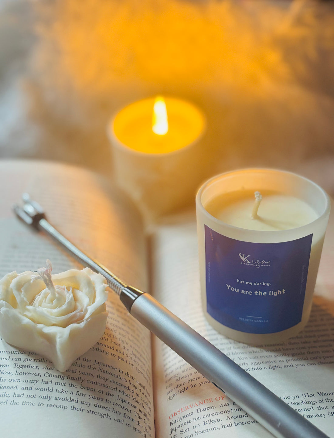 You are the light - Vanilla Candle