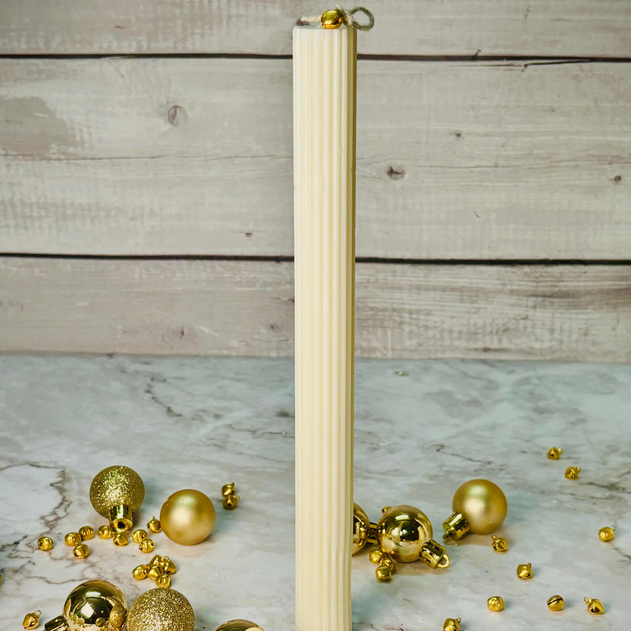 3D Linear Glow Taper Candle